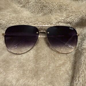 Quay High Key Rimless Glasses